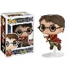 figurine funko! pop - harry potter - harry potter sur son balai / on broom - 31