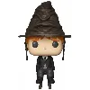 figurine funko! pop - harry potter n°72 - ron weasley avec choixpeau (35516)