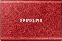 jeu nes samsung t7 mu - pc2t0r/ww | disque ssd externe portable 2 to - usb 3.2 - sécurisation par mot de passe - 1050 mo/s