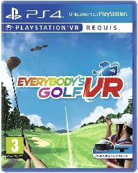 jeu ps4 everybody's golf - playstation vr, version physique, en français, 1 joueur
