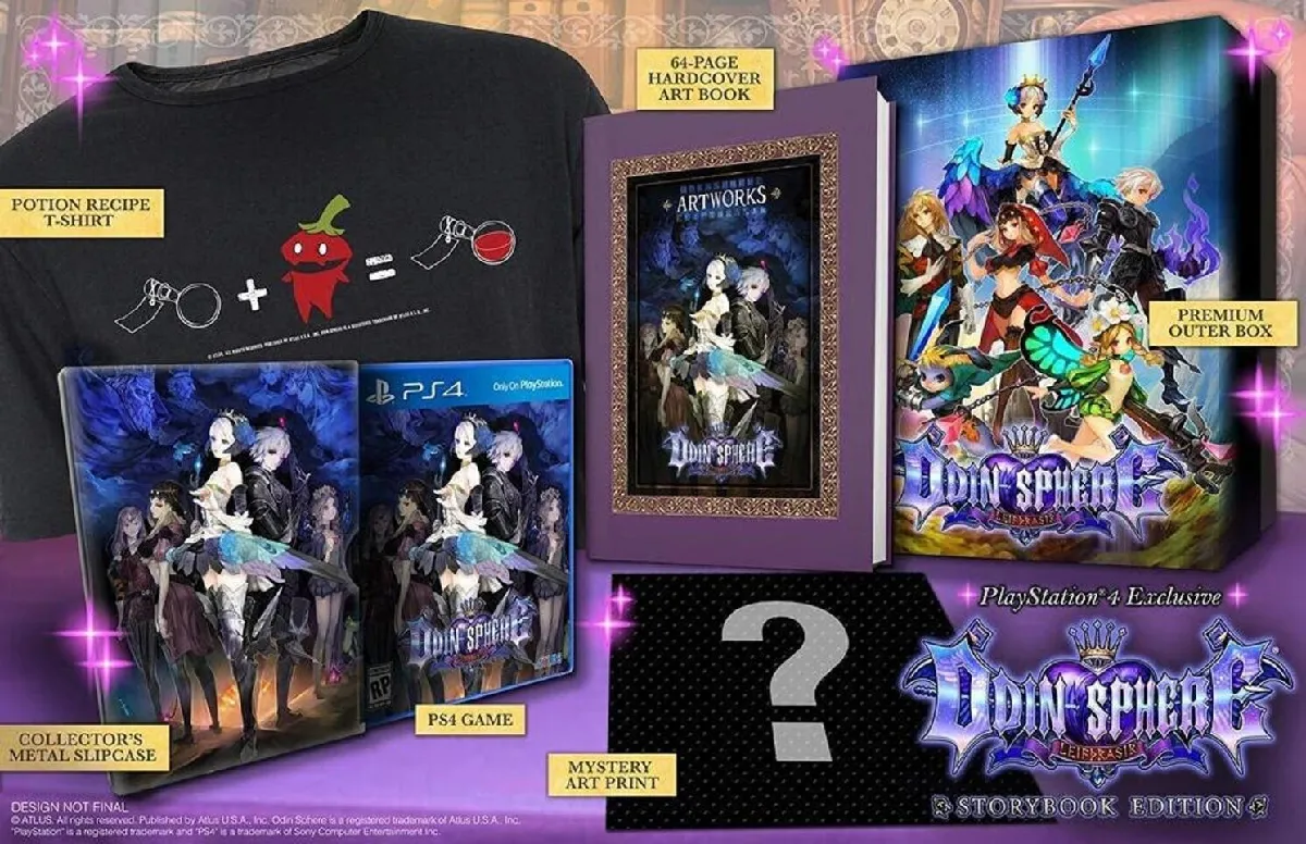 Jeu Odin Sphere Leifthrasir - PS4 - Neuf Sous Blister - Version UK