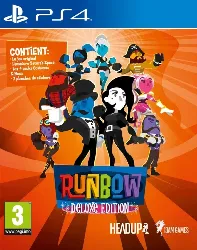 jeu ps4 runbow: deluxe edition jeu ps4