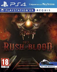 jeu ps4 until dawn: rush of blood - playstation vr