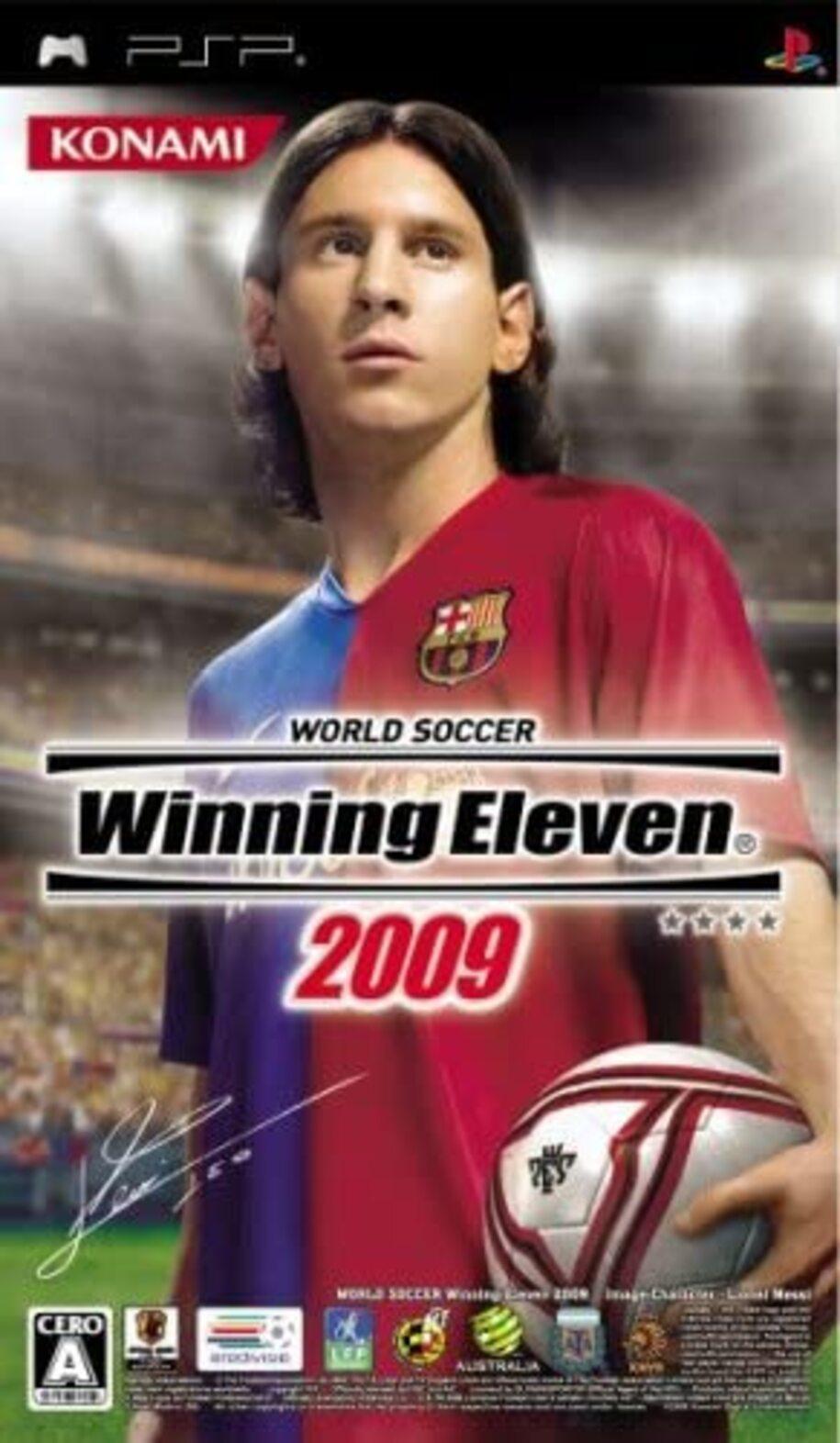 Jeu Sony PSP Konami World Soccer Winning Eleven 2009  Version NTSC - J (Japon)