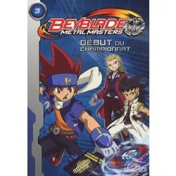 livre beyblade metal masters tome 3 - début du championnat