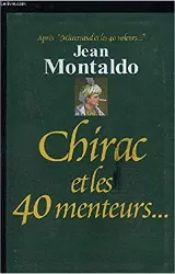 livre chirac et les 40 menteurs