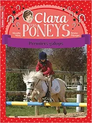 livre clara et les poneys tome 4 - premiers galops