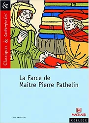 livre la farce de maître pierre pathelin - classiques et contemporains