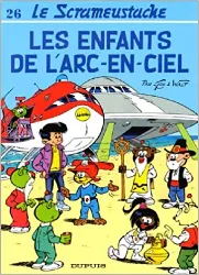 livre le scrameustache tome 26 - enfants arc - en - ciel