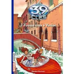livre les 39 clés saison 1 tome 2 - fausse note à venise