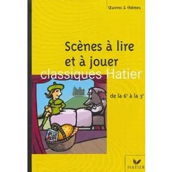 livre scènes à lire et à jouer de la 6e à la 3e