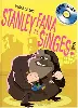 livre stanley fana de singes - avec cd - rom