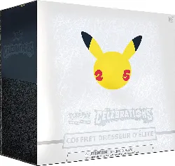 pokémon coffret elite trainer box 25 ans société - jeu de cartes à collectionner, pok25eli01