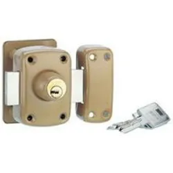 verrou de haute sûreté transit 2 à double cylindre 45 mm