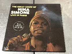 vinyle nina simone - the great show of nina simone live in paris (1975)