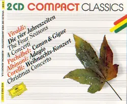 cd vivaldi / pachelbel / albinoni / corelli - die vier jahreszeiten = the four seasons, 4 concerti / canon & gigue / adagio / weih