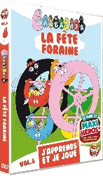 dvd barbapapa - j'apprends et je joue - vol. 6 - la fête foraine