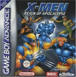 jeu gba x - men reign of apocalypse game boy advance
