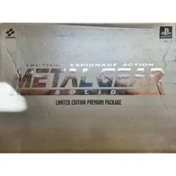 jeu ps1 metal gear solid premium package