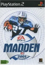 jeu ps2 madden nfl 2001 ps2