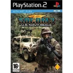 jeu ps2 socom 3: u.s. navy seals (with headset)
