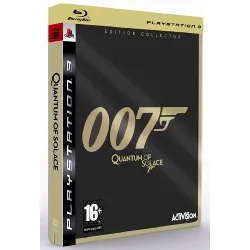 jeu ps3 007 quantum of solace edition collector