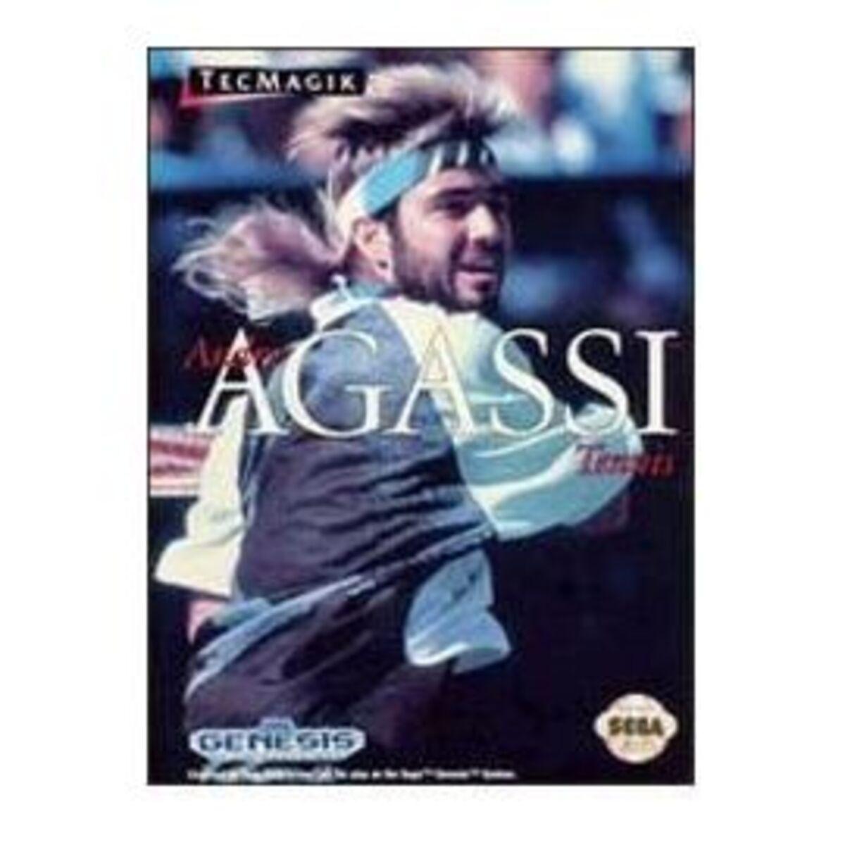 Jeu Sega MGD Andre Agassi Tennis