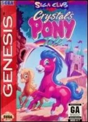 jeu sega mgd crystal's pony tale