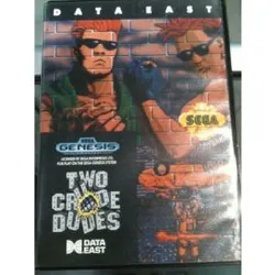 jeu sega mgd two crude dudes