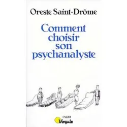 livre comment choisir son psychanalyste