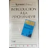 livre introduction a la psychanalyse
