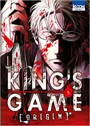 livre king's game origin - tome 5