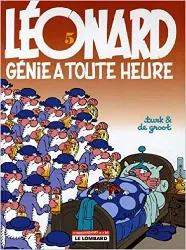livre léonard tome 5 - génie à toute heure