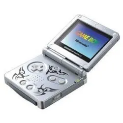 console sony game boy advance sp tribal edition