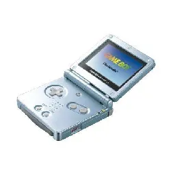console sony nintendo game boy advance sp - console de jeu portable - bleu polaire