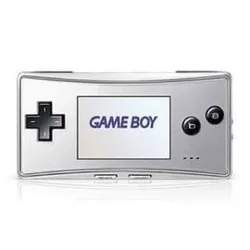 console sony nintendo game boy micro silver