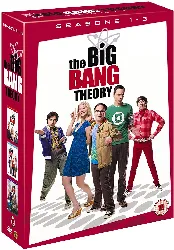dvd big bang theory - series 1 - 3 [import anglais