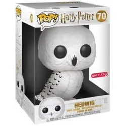 figurine funko! pop - harry potter n° 70 - hedwig oversized 10 inch / 25 cm - 70