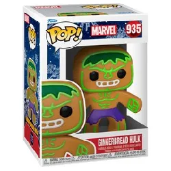 figurine funko! pop -marvel holiday n°935 - gingerbread hulk