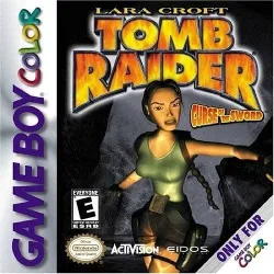 jeu gbc lara croft tomb raider la malédiction de l'épée game boy color