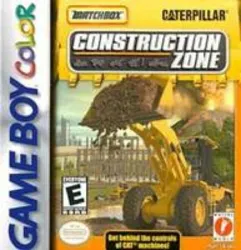 jeu gbc matchbox caterpillar construction zone