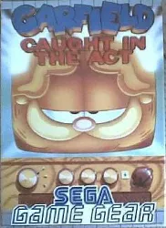 jeu sega game gear garfield caught in the act