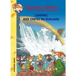 livre geronimo stilton tome 52 - camping aux chutes du niagara