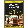 livre la culture générale pour les nuls