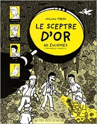 livre le sceptre d'or - 60 enigmes à résoudre en s'amusant
