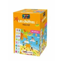 livre les chiffres - puzzle futé