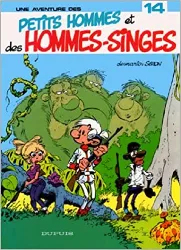 livre les petits hommes tome 14 - petits hommes et hommes - singes