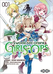 livre sword art online - girls ops - tome 1