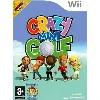jeu wii crazy mini golf