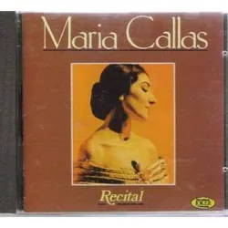 cd maria callas - recital (1987)